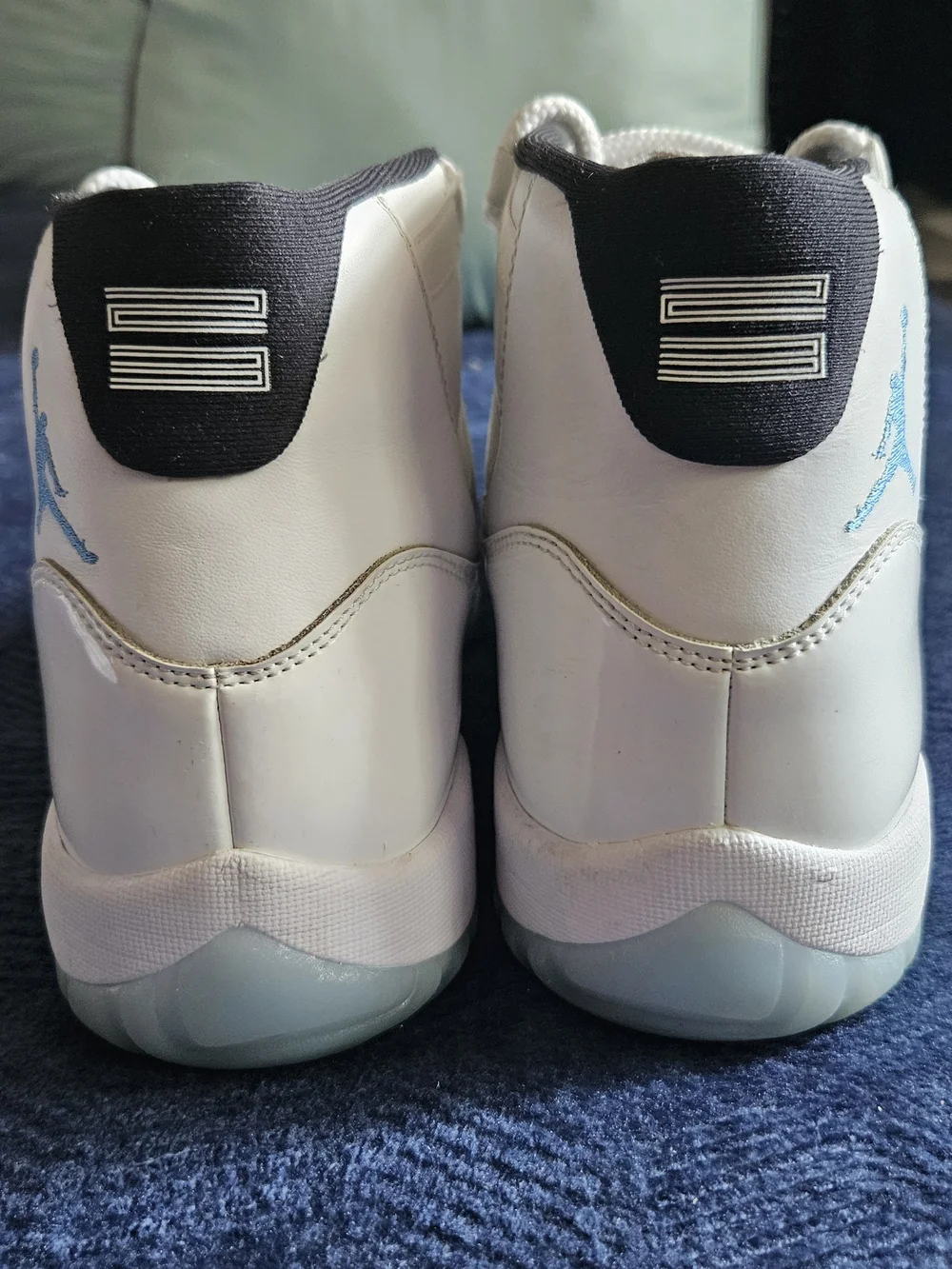 Men's  Jordan Retro 11 Legend Blue